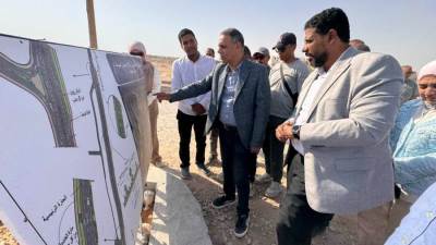 نائب رئيس الهيئة لقطاع التنمية يتفقد مشروعات التنمية والخدمات بمدينة أسيوط الجديدة