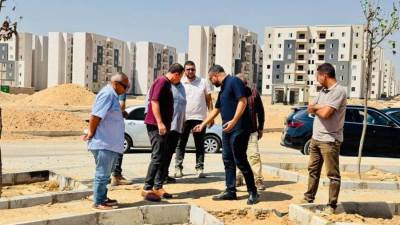 المهندس محمود مراد: يتفقد مشروعات الإسكان والطرق بالعبور الجديدة
