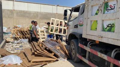 جهاز تنمية مدينة 6 أكتوبر يكثف حملاته للتصدي لبؤر الفرز والمظاهر العشوائية