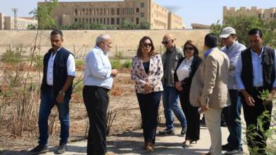 في جولة مفاجئة وزيرة التنمية المحلية والبيئة لتفقد عددًا من مراكز الوعي البيئي
