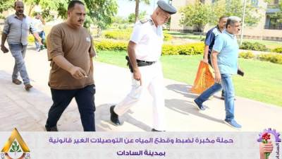 المهندس محمد أنور: حملة مكبرة لضبط الوصلات المخالفة بمدينة السادات