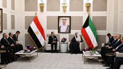 ولي عهد الكويت يستقبل "مدبولي" لبحث أوجه التعاون المشترك بين البلدين