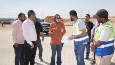 المهندسة أسماء مخلوف: مراجعة شاملة لمنظومة الحماية من السيول بالسويس الجديدة