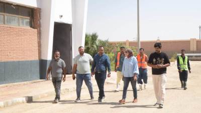 رئيس جهاز السويس الجديدة تتابع انتظام تشغيل محطة مياه الحي الصناعي
