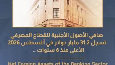 الأعلى منذ 6 سنوات.. قفزة كبيرة في الأصول الأجنبية للقطاع المصرفي بمصر
