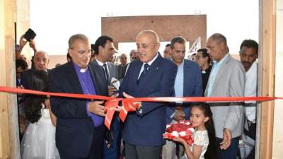 افتتاح الكنيسة الإنجيلية بمدينة طيبة الجديدة