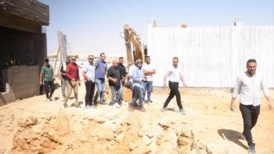 المهندسة أسماء مخلوف: تكثيف أعمال المرافق بالمناطق السكنية بالسويس الجديدة