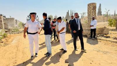 المهندس محمود مراد: إزالة مبانٍ مخالفة على مساحة ٢٤فدانًا بجمعية أحمد عرابي