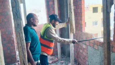 المهندس ياسر عبد الحليم: حملات مكثفة بحدائق أكتوبر لإزالة مخالفات البناء