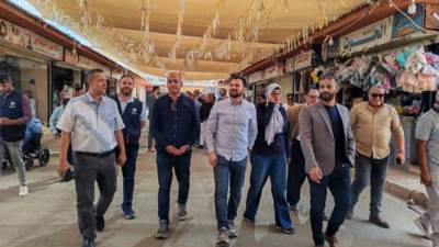  المهندس أحمد شوقي يتفقد مشروعات المرافق والإسكان بمدينة بدر