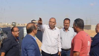 رئيس جهاز حدائق العاشر يتابع مشروعات الطرق بالإسكان الأخضر