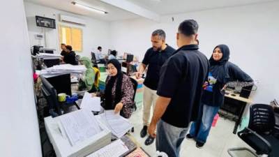 المهندس محمود مراد يتابع ميدانيًا كفاءة أداء المراكز التكنولوجية بالعبور الجديدة