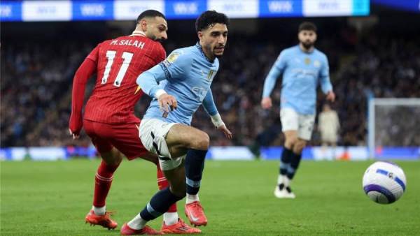 موعد مباراة ليفربول ومانشستر سيتي في الدوري الإنجليزي الممتاز