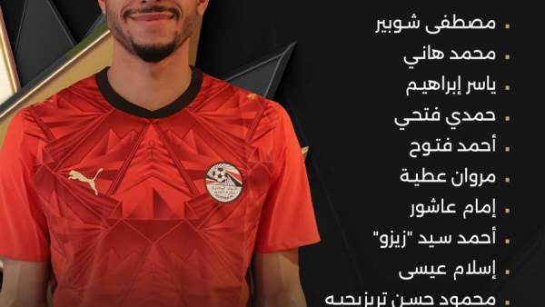 شوبير حارسا ومرموش في الهجوم..حسام حسن يعلن تشكيل منتخب مصر أمام السعودية