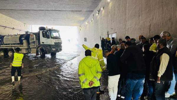 المهندس ياسر عبدالحليم: تعامل فوري مع مياه الأمطار بنفق "الواحات-الدائري" بحدائق أكتوبر