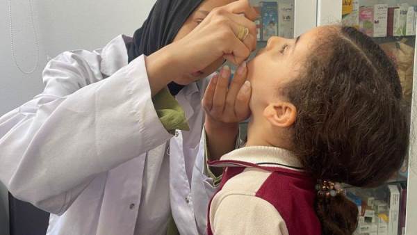 جهاز 6 أكتوبر يستكمل حملة التطعيم ضد شلل الأطفال 