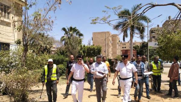 المهندس علاء عبداللاه: تنفيذ 25 قرار غلق و134إزالة بالعاشر من رمضان