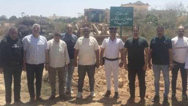 جهاز مدينة سفنكس الجديدة يسترد أراضي وضع يد بمساحة 4.4 فدان