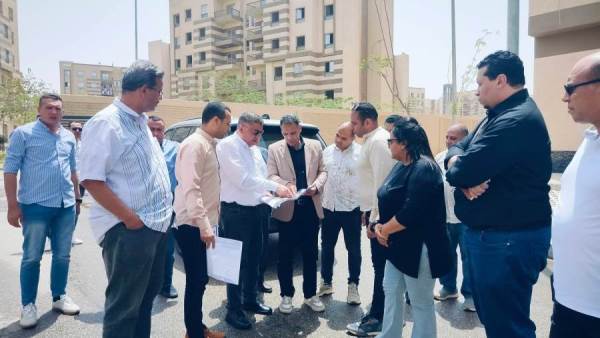 تفاصيل زيارة نائب رئيس هيئة المجتمعات العمرانية لمدينة حدائق أكتوبر