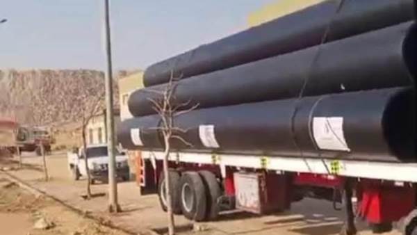 جهاز 15 مايو: تنفيذ رافع صرف صحي وخط طرد بمنطقة 290 فدان