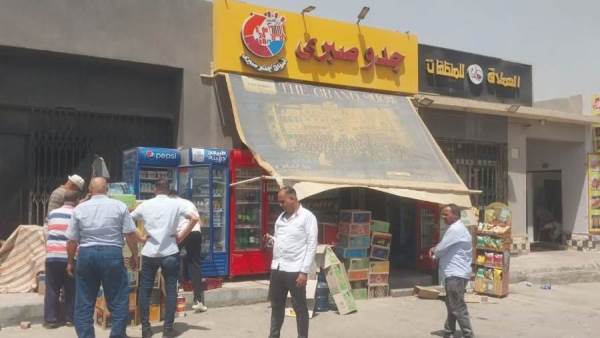حملات مكثفة لرفع الإشغالات وتعزيز الانضباط بدار مصر بـ 15 مايو