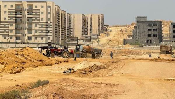 المهندس محمود مراد يتفقد أعمال ترفيق أراضي «بيت الوطن» بالعبور الجديدة