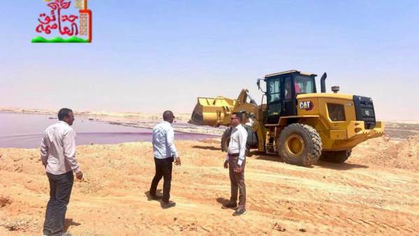 المهندس أحمد العربي يتابع التخلص الآمن من الصرف الصناعي بحدائق العاصمة 
