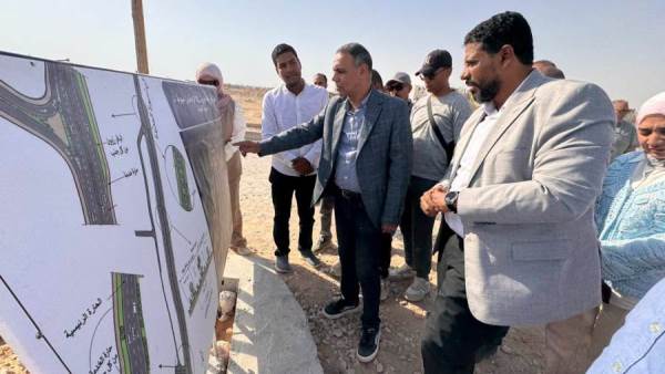 نائب رئيس الهيئة لقطاع التنمية يتفقد مشروعات التنمية والخدمات بمدينة أسيوط الجديدة