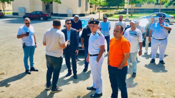 رئيس جهاز حدائق العاصمة يترأس حملة لغلق وتشميع المحال المخالفة