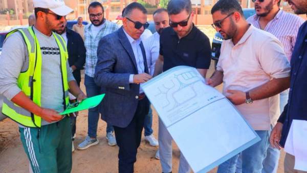 المهندس نادر زعفر يتفقد مشروعات بيت الوطن والتكميلي والحي التاسع بـ 6 أكتوبر