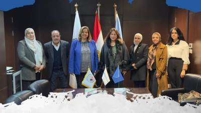 مي عبد الحميد توقع مع برنامج الأمم المتحدة للمستوطنات البشرية مذكرة تعاون لدعم تنفيذ استراتيجية الإسكان