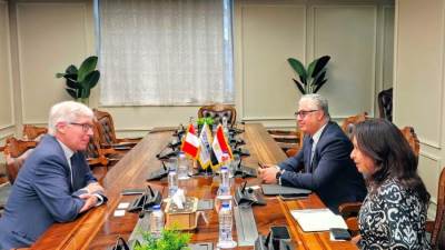 جمال الدين: نتطلع للتعاون مع "بيرو" في قطاعات الخدمات اللوجيستية والتصنيع الغذائي